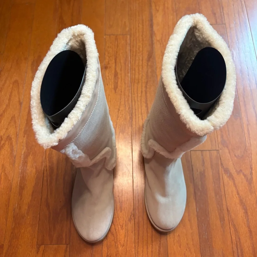 Cole Hann Size 10.5 Cole Hann Tan Searling Boots Tan 10.5